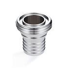 Резьбовой штуцер под рукав SMS 1 1/4" нерж. 316 TL1.1/4THRSS-S TITAN LOCK