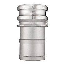 Камлок нержавеющий тип E серия "EcoLine" ниппель с хвостовиком 5", TL500ESS-EL TITAN LOCK