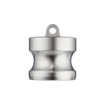 Камлок нержавеющий тип DP, заглушка для розетки 1 1/4", AISI316, TL125DPSS316 TITAN LOCK