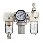 Блок подготовки воздуха AC 3000-02/03, 1/4"-3/8" 2000 л/мин, TLP-AC3000-02/03 TITAN LOCK