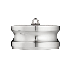 Камлок нержавеющий тип DР, заглушка для розетки 3", AISI304, TL300DPSS TITAN LOCK