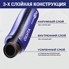 Шланг ПВХ для компрессоров "OKHTA", синий, вн.диам. 25мм, TL025OH TITAN LOCK