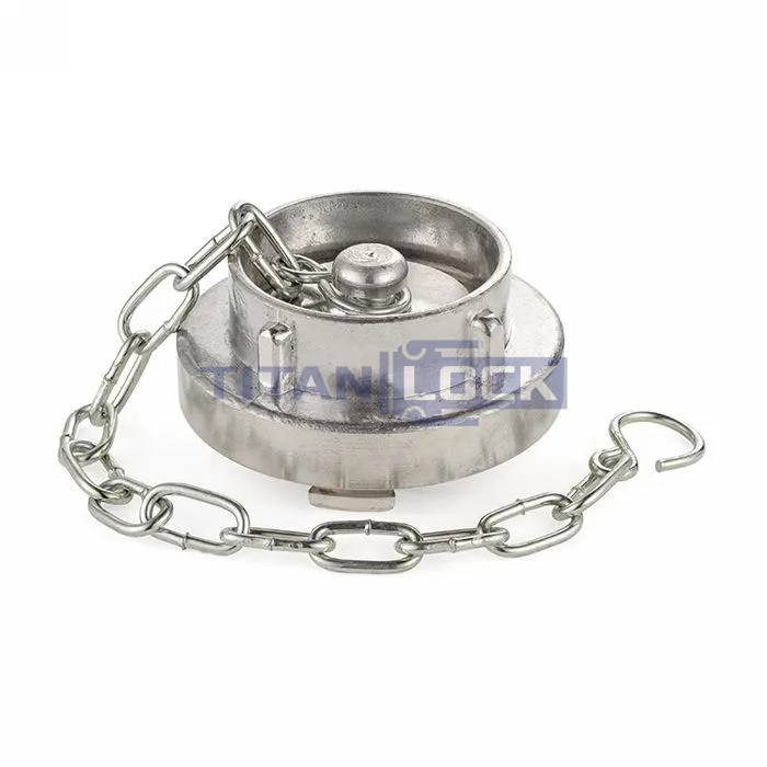 Cоединение типа Storz, заглушка с крепежной цепью, KA=52, алюминий TLSTORZ52 TITAN LOCK