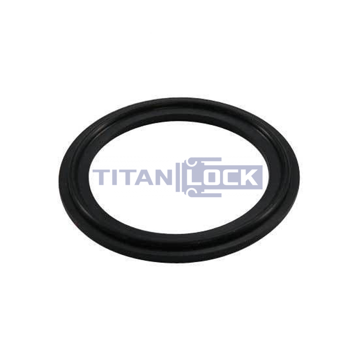 Уплотнение CLAMP DN125 EPDM (черный), DIN TL125EP-C TITAN LOCK