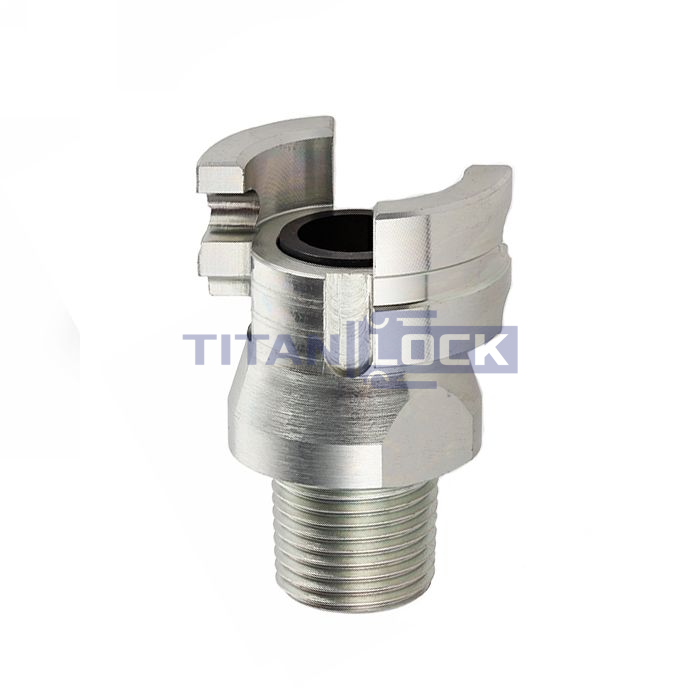 БРС серия P (Thor), ниппель с наруж. резьбой NPT (P4M4), 1/2 in TLPPM4 TITAN LOCK