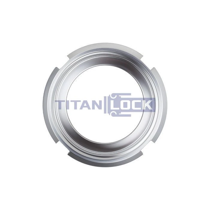 4Молочная гайка по стандарту DIN 11851 DN125 нерж. 304 TL125NUTS TITAN LOCK