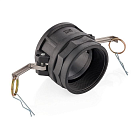 Камлок полипропиленовый тип D розетка, внутр. резьба BSP 4", TL400DPP TITAN LOCK