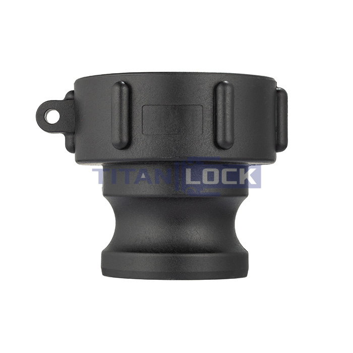 Переходник на Еврокуб, камлок тип A S60x1 1/2, полипроп., TLECS60x1.1/2AC TITAN LOCK