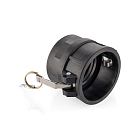 Камлок полипропиленовый тип D розетка, внутр. резьба BSP 4", TL400DPP TITAN LOCK