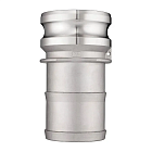 Камлок нержавеющий тип E, ниппель с хвостовиком 3", AISI304, TL300ESS TITAN LOCK