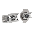 БРС серия G (WS) резьбовая, ниппель, нерж.сталь 304, 1 1/4in TL10GMS TITAN LOCK