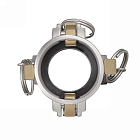 Камлок алюминиевый тип DD (переходник розетка 4" х розетка 4"), TL400DDAL TITAN LOCK