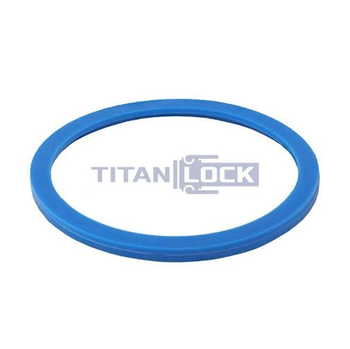 4Уплотнение для молочных муфт DIN 11851 DN50 силикон (синий) TL50SIL-D TITAN LOCK