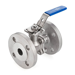 Кран шаровый фланцевый двухсоставной, нерж. 304, DN25 TL100TPFBVS TITAN LOCK