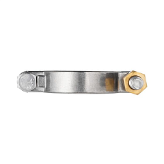 Хомут CLAMP двухболтовый усиленный DN20 нерж.304, DIN TL20CLCR TITAN LOCK