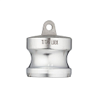 Камлок алюминиевый тип DР серия "EcoLine", заглушка для розетки 1 1/2", TL150DPAL-EL TITAN LOCK