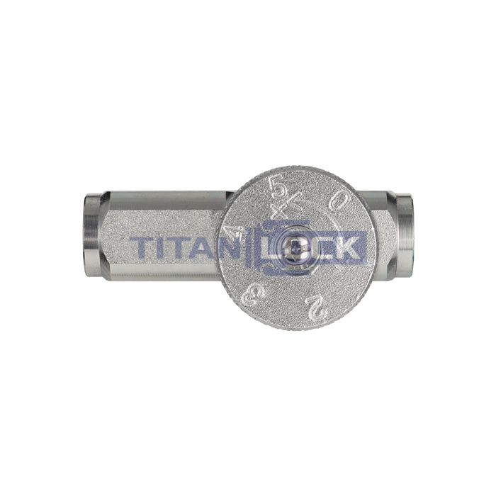Гидравлический дроссель однонаправленный, 3/4", BP/BP, сталь, TL1WHT3/4FF TITAN LOCK
