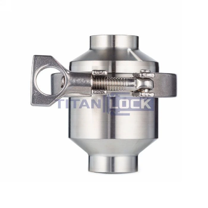 4Обратный клапан нержавеющий (AISI304) DN25, типа сварка-сварка TLCV025WDS TITAN LOCK