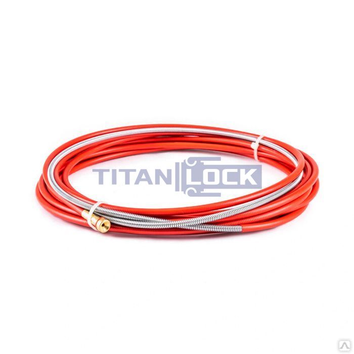 Канал направляющий красный, 1,0-1,2 мм/4,5 м, TLLR45 TITAN LOCK