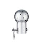 Моющая головка 360 град. под шплинт, DN12, D шара 28 мм, нерж. 304, TL28/12WHСP TITAN LOCK