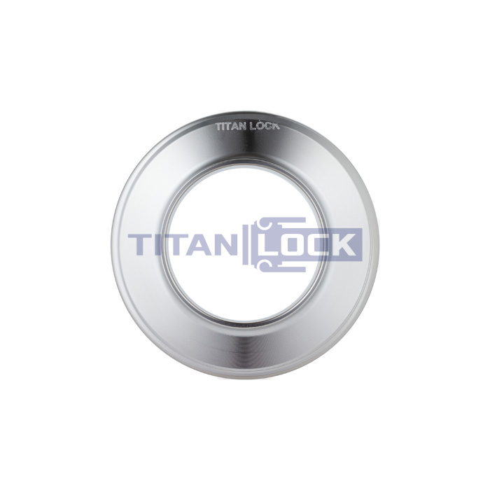 Резьбовой штуцер под приварку DIN 11851, DN20, нерж. сталь 304, TL20THRWS TITAN LOCK