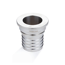 Конический штуцер под рукав SMS 1 1/4" нерж. 316 TL1.1/4CONSS-S TITAN LOCK