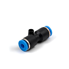 Фитинг цанговый прямой, 8 мм, пластик, тип PUC, TLP-PUC8 TITAN LOCK