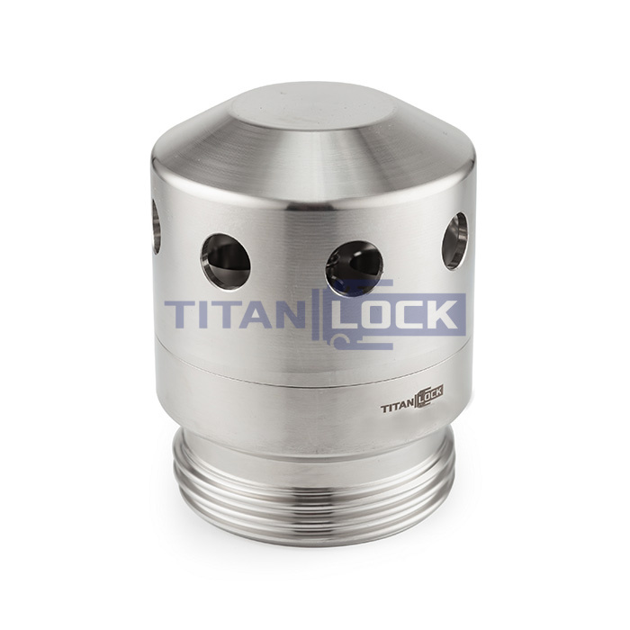 Вакуумный клапан нержавеющий, DN80, TLVV80-S TITAN LOCK