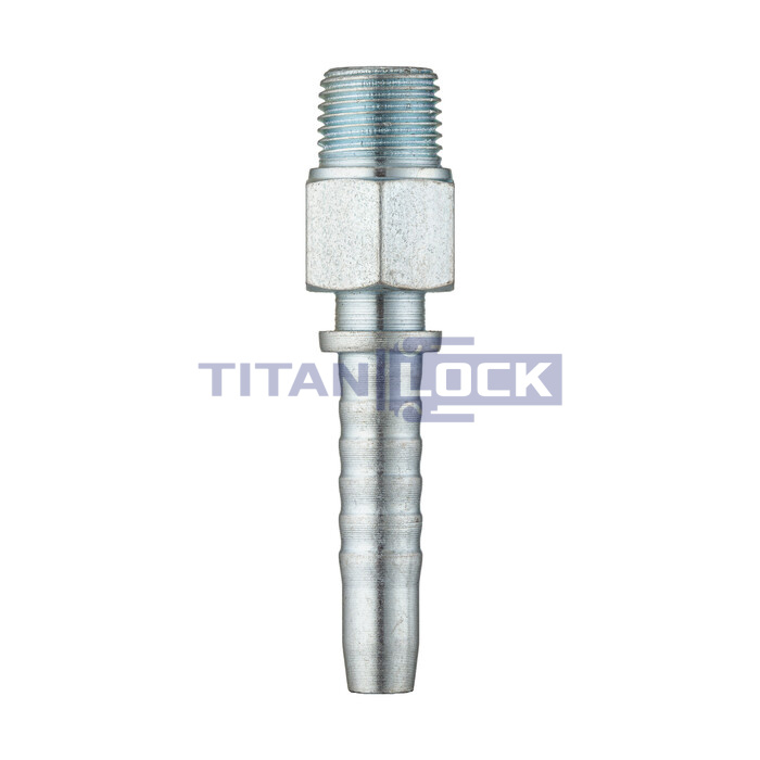 Фитинг DN 06 NPTF (Ш) 1/8", TL-NPTF06M1/8 TITAN LOCK