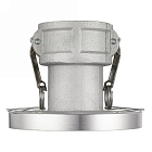 Камлок нержавеющий тип FC, розетка с фланцем 6", AISI316, TL600FCSS TITAN LOCK