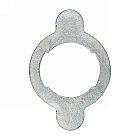 Гайка крыльчатая (Wing nut) для парового соединения "GEFEST", 2" NPT (нерж 316), TLGFN2-SS (RB27) TITAN LOCK