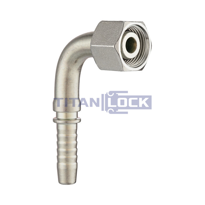 Фитинг DN 10 DKOL (Г) M22X1.5 (90), TL-DKOL10F22X1.5-90 TITAN LOCK