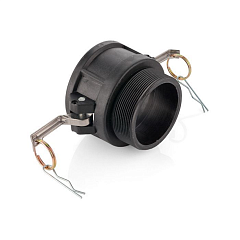 Камлок полипропиленовый тип B розетка, наруж. резьба BSP 4", TL400BPP TITAN LOCK
