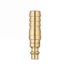 1/2in, БРС серия D, ISO 6150 B, ниппель, хвост под рукав, латунь TL4DMH-B TITAN LOCK