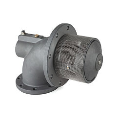Пневматический донный клапан, круглый фланец, алюминий, 4in, TL400PBV-C TITAN LOCK