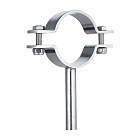 Хомут трубный на ножке DN32 (33,7-35 мм), нерж. 304, TL032FPLS TITAN LOCK