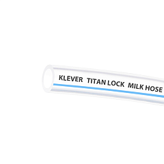 Молочный ПВХ шланг "KLEVER", внутр.д. 38 мм., TL038KL TITAN LOCK