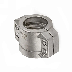Усиленный 4-х болтовый хомут, нерж. сталь, TL63X8SS TITAN LOCK