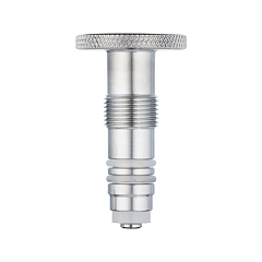 Нижний кран уровнемера с пробоотборником DN15 (трубка 20мм), нерж. 304, TL015LTLS TITAN LOCK
