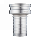 Камлок алюминиевый тип E, 3", ниппель с хвостовиком под рукав 2", TL3020EAL TITAN LOCK