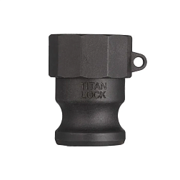Камлок полипропиленовый тип А ниппель, внутр. резьба BSP 2", TL200APP TITAN LOCK