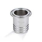 Штуцер CLAMP под рукав DN20 нерж. 316, DIN TL20CLH TITAN LOCK