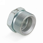 Переходник для парового соединения "GEFEST", ВР/НР, 2" NPT x Wing nut (оцинк. сталь), TLGFR2 (GB28) TITAN LOCK