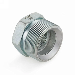 Переходник для парового соединения "GEFEST", ВР/НР, 1.1/4" NPT x Wing nut (оцинк. сталь), TLGFR1.1/4 (GB18) TITAN LOCK