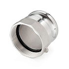 Камлок алюминиевый тип А ниппель, внутр. резьба BSP 4", TL400AAL TITAN LOCK