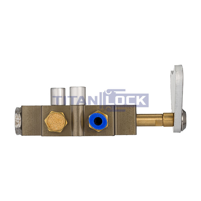 Интерлок для пневмопереключения отвода ПВС, алюминий, TL400INTP TITAN LOCK