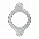 Гайка крыльчатая (Wing nut) для парового соединения "GEFEST", 1.1/2" NPT (оцинк. сталь), TLGFN1.1/2 (B17) TITAN LOCK