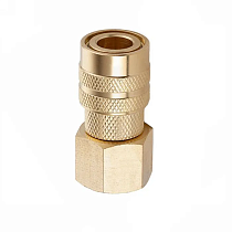 БРС серия D, ISO 6150 B, розетка, внутр.резьба, латунь, 1/2in TL4DF-B TITAN LOCK