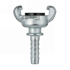 Соединение для воздуха "GERMES" (AIR KING), 1 1/4" с концом под рукав, сталь TLGMH1.1/4 TITAN LOCK