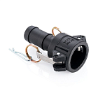 Камлок полипропиленовый тип С, розетка с хвостовиком 1 1/2", TL150CPP TITAN LOCK